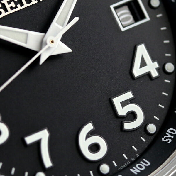 セイコーセレクション メンズ 見やすい チタン 日本製 ソーラー電波 腕時計 SBTM329 SEIKO SELECTION ブラック 記念品 プレゼント ギフト SBTM329