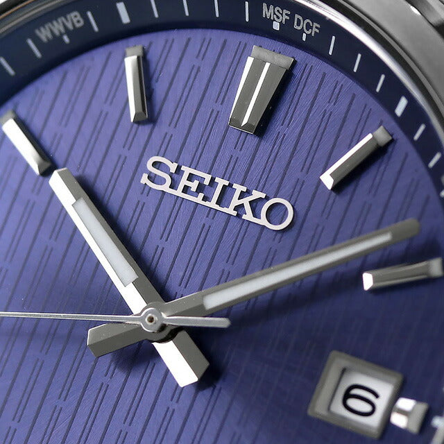 セイコーセレクション Sシリーズ ステンレス製 電波ソーラー 腕時計 ブランド メンズ SEIKO SELECTION SBTM349 アナログ ブルー SBTM349