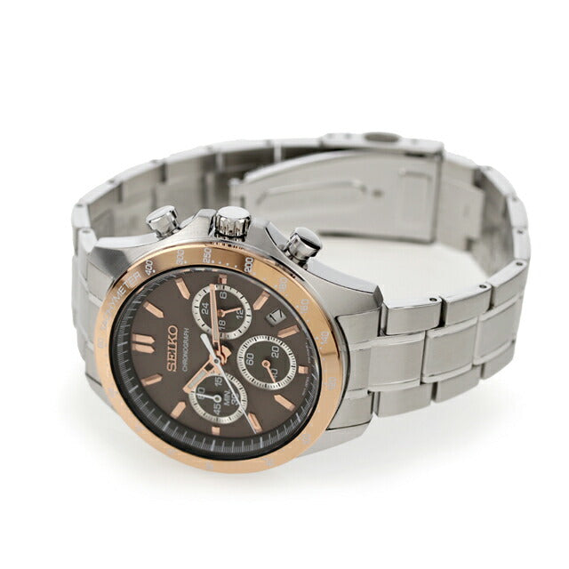 セイコー 時計 腕時計 ブランド メンズ SBTR026 スピリット SPIRIT SBTR 8Tクロノ クロノグラフ ビジネス 仕事 スーツ SEIKO セイコーセレクション ブラウン 成人祝い プレゼント ギフト SBTR026