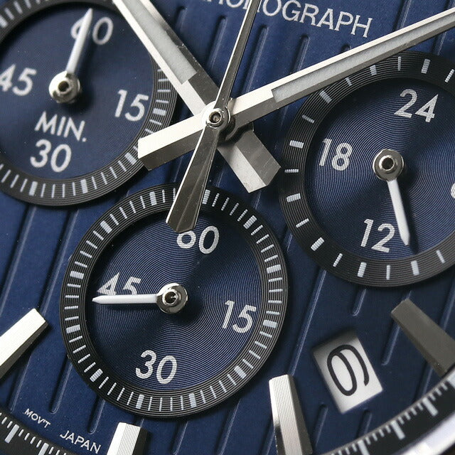 セイコーセレクション クオーツ 腕時計 ブランド メンズ 限定モデル クロノグラフ SEIKO SBTR035 アナログ ブルー ブラック 黒 SBTR035