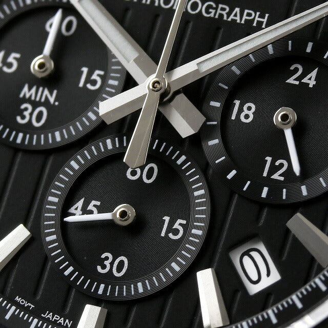 セイコーセレクション クオーツ 腕時計 ブランド メンズ 限定モデル クロノグラフ SEIKO SBTR037 アナログ ブラック 黒 SBTR037