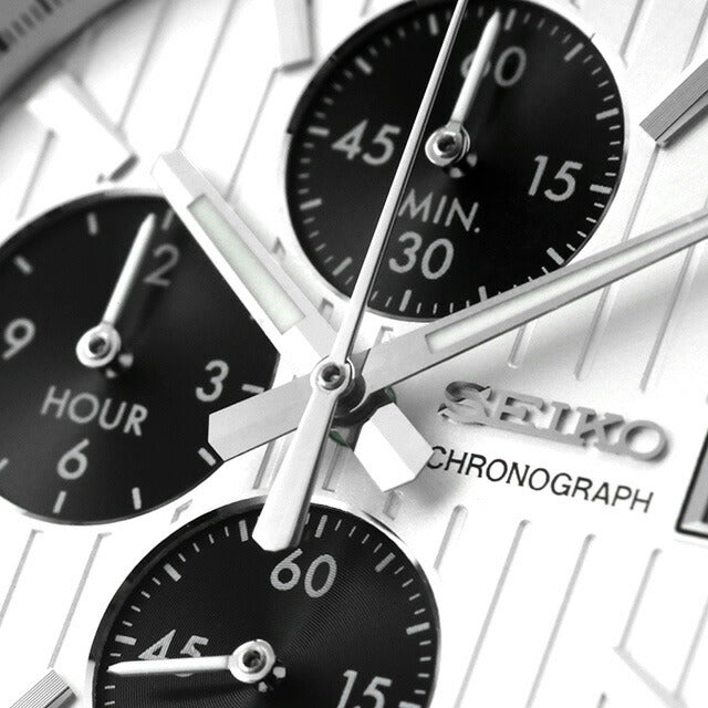 セイコーセレクション クロノグラフ クオーツ 腕時計 ブランド メンズ 流通限定 SEIKO SBTR039 アナログ シルバー SBTR039