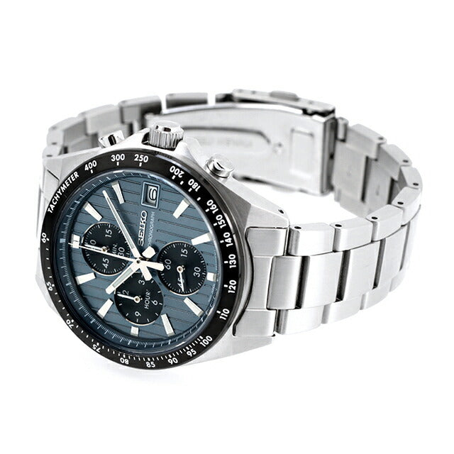セイコーセレクション クロノグラフ クオーツ 腕時計 ブランド メンズ 流通限定 SEIKO SBTR041 アナログ ブルー SBTR041