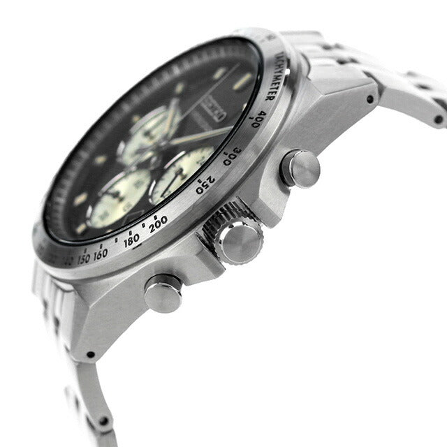 セイコーセレクション Sシリーズ クオーツ 腕時計 ブランド メンズ クロノグラフ SEIKO SELECTION SBTR047 アナログ ブラック 黒 SBTR047