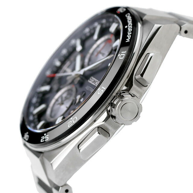 セイコー アストロン NEXTER 5X デュアルタイムクロノグラフ 電波ソーラー 腕時計 ブランド メンズ チタン SEIKO ASTRON SBXC151 SBXC151