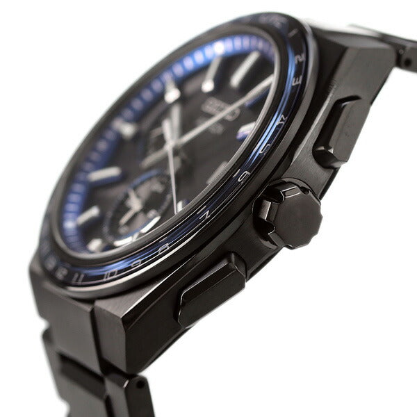 セイコー アストロン ネクスター ワールドタイム 日本製 ソーラー電波 メンズ 腕時計 ブランド SBXY041 SEIKO ブラック 大谷翔平 着用モデル SBXY041