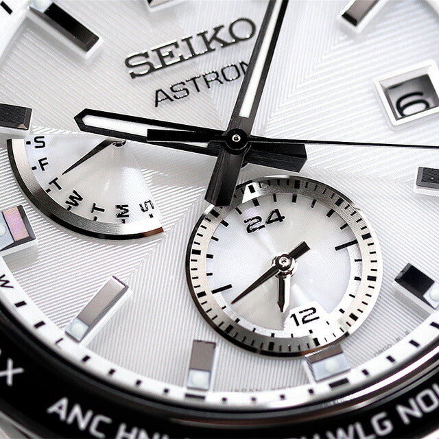 セイコー アストロン チタン ネクスター ソーラー 電波 ソーラー電波 腕時計 ブランド メンズ SEIKO SBXY049 シルバー 日本製 SBXY049