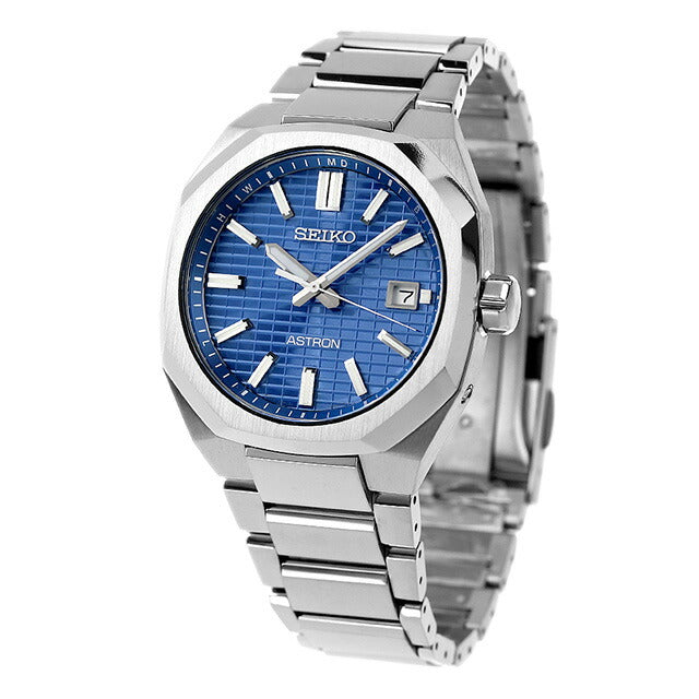 セイコー アストロン ネクスターソーラー電波 ソーラー電波 腕時計 メンズ チタン SEIKO ASTRON SBXY061 ブルー 日本製 SBXY061