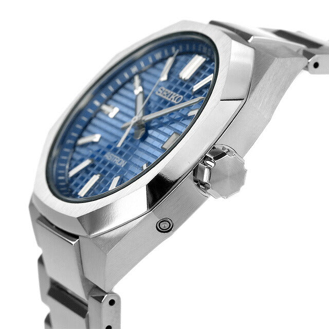 セイコー アストロン ネクスターソーラー電波 ソーラー電波 腕時計 メンズ チタン SEIKO ASTRON SBXY061 ブルー 日本製 SBXY061