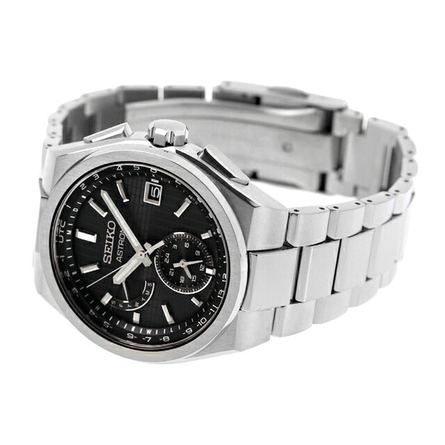 セイコー アストロン ネクスター ソーラー電波 8B63 電波ソーラー 腕時計 ブランド メンズ チタン SEIKO SBXY067 アナログ ブラック 黒 日本製 SBXY067