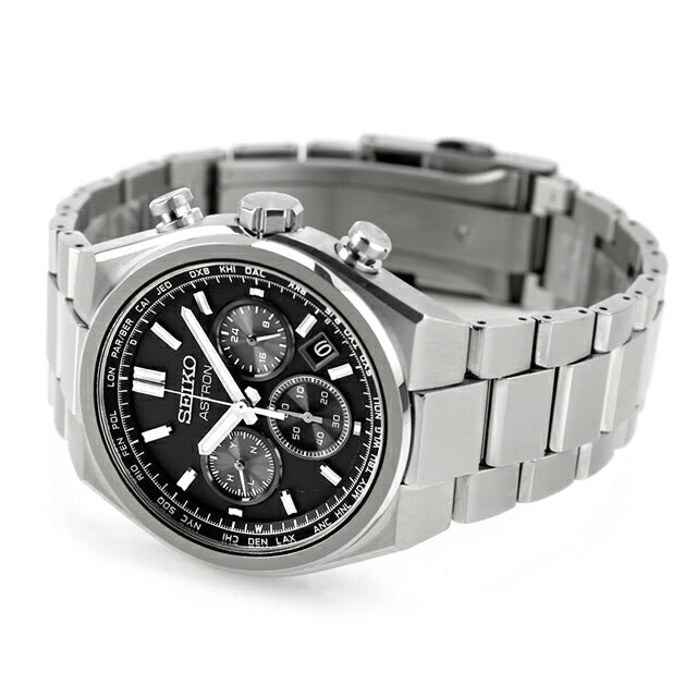 セイコー アストロン Nexter ワールドタイム 電波ソーラー 腕時計 ブランド メンズ チタン クロノグラフ SEIKO ASTRON SBXY097 アナログ SBXY097