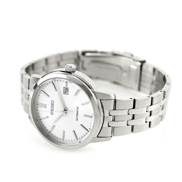 セイコーセレクション Sシリーズ メカニカル 自動巻き 腕時計 ブランド メンズ SEIKO SELECTION SCVE059 アナログ シルバー 日本製 SCVE059