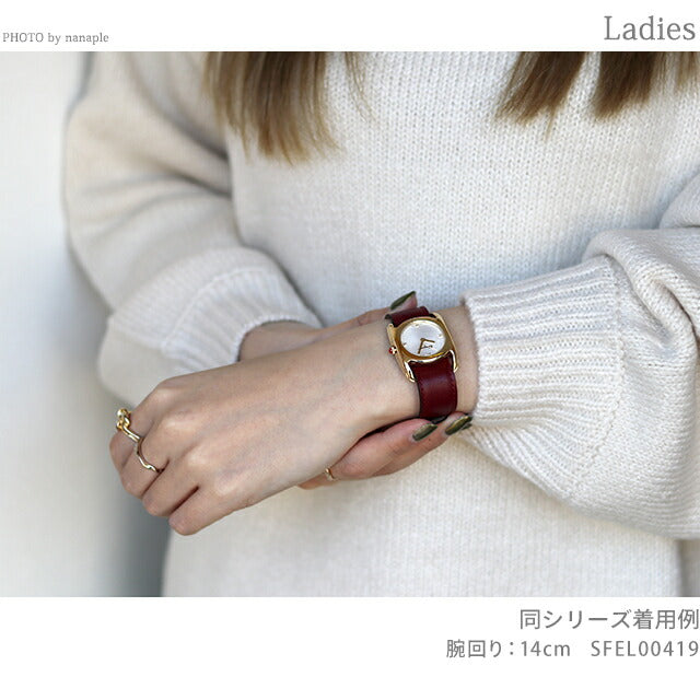 サルヴァトーレ フェラガモ ヴァラ クオーツ 腕時計 ブランド レディース Salvatore Ferragamo SFEL00219 アナログ シルバー グレージュ SFEL00219
