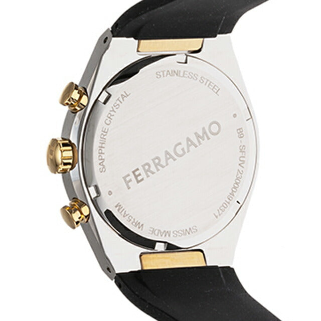 サルヴァトーレ フェラガモ TONNEAU GENT クオーツ 腕時計 ブランド メンズ クロノグラフ Salvatore Ferragamo SFUV00322 アナログ SFUV00322