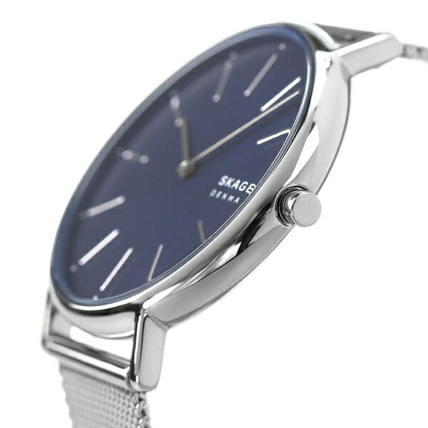 スカーゲン 腕時計 ブランド レディース シグネチャー 38mm クオーツ SKW2922 ブルー SKW2922