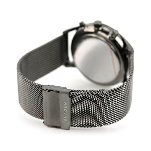 スカーゲン ホルスト 42mm クロノグラフ メンズ 腕時計 ブランド SKW6608 HOLST ガンメタル SKW6608