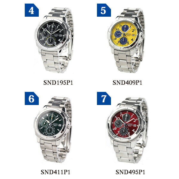 セイコー 逆輸入 クロノグラフ SND195 SEIKO 腕時計 ブランド 海外モデル メンズ SND195