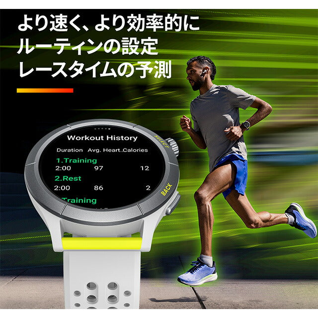 アマズフィット Cheetah スマートウォッチ メンズ レディース Bluetooth Amazfit SP170063-C197 デジタル スピードスターグレー SP170063