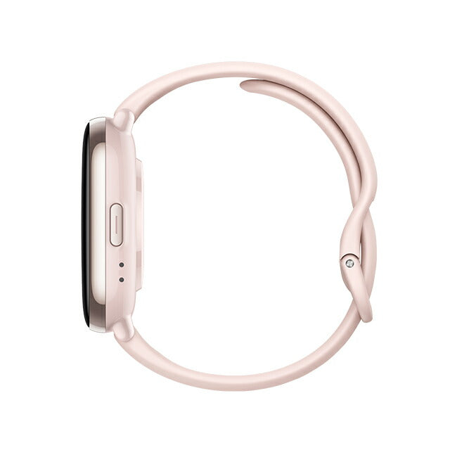 アマズフィット ペタルピンク 充電式クオーツ スマートウォッチ ブランド メンズ レディース Bluetooth Amazfit SP170066-C172 デジタル SP170066-C172