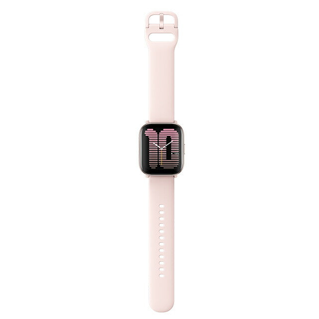 アマズフィット ペタルピンク 充電式クオーツ スマートウォッチ ブランド メンズ レディース Bluetooth Amazfit SP170066-C172 デジタル SP170066-C172