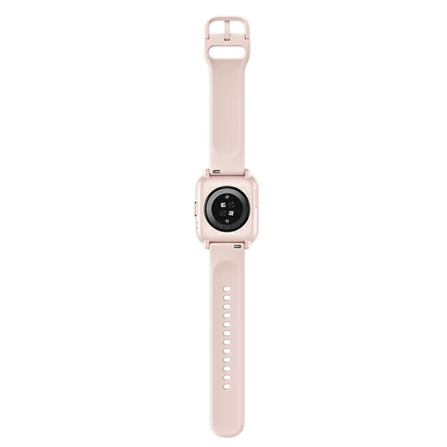 アマズフィット ペタルピンク 充電式クオーツ スマートウォッチ ブランド メンズ レディース Bluetooth Amazfit SP170066-C172 デジタル SP170066-C172