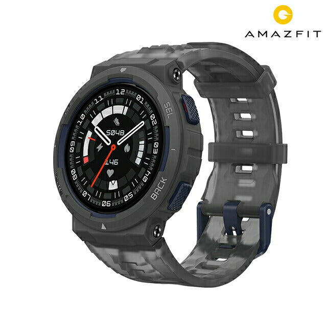 アマズフィット ミッドナイトパルス 充電式クオーツ スマートウォッチ ブランド メンズ レディース Bluetooth Amazfit SP170067-C206 SP170067-C206