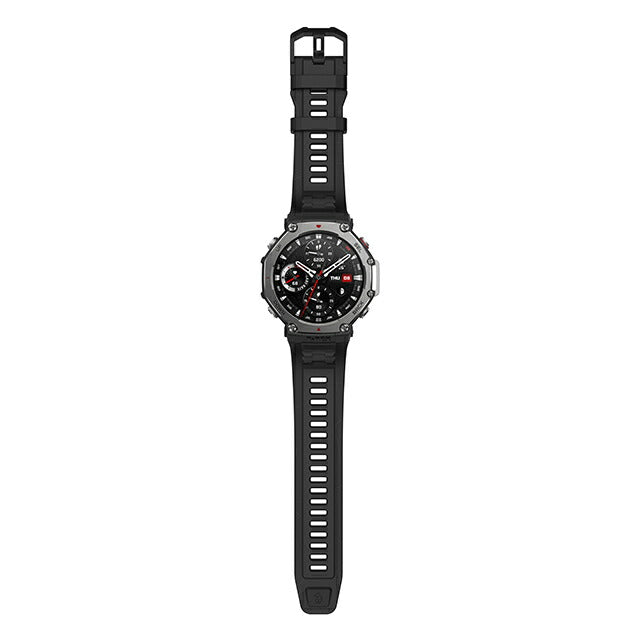 アマズフィット T-Rex 3 充電式クオーツ スマートウォッチ ブランド メンズ Amazfit SP170069-C218 デジタル ブラック 黒 SP170069-C218