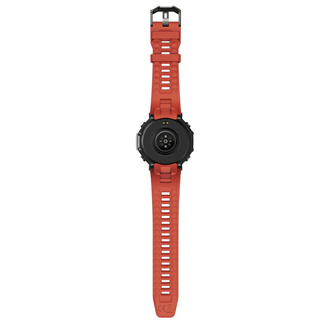 アマズフィット ラバ 充電式クォーツ スマートウォッチ ブランド メンズ Amazfit SP170069-C219 デジタル シルバー レッド 赤 SP170069-C219