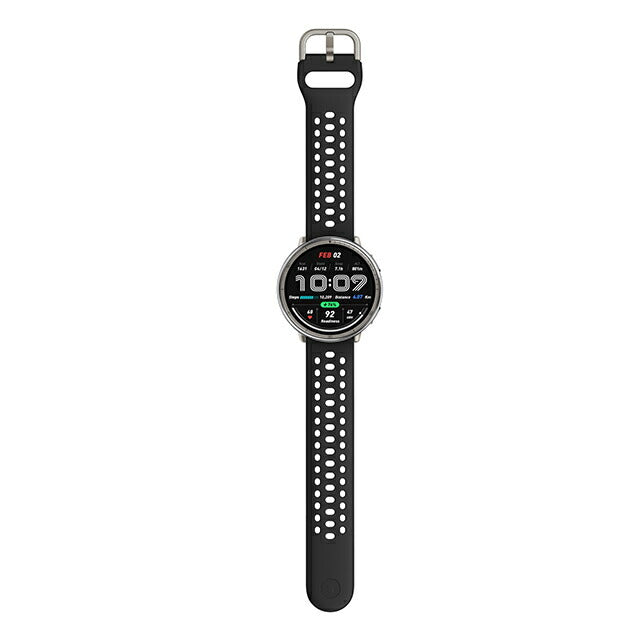 アマズフィット Active 2 スタンダード 充電式クォーツ スマートウォッチ ブランド メンズ レディース Bluetooth Amazfit SP170073-C226 デジタル シルバー SP170073-C226