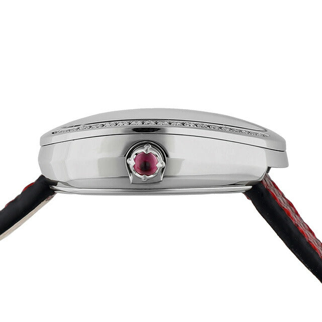ブルガリ セルペンティ クオーツ 腕時計 ブランド レディース ダイヤモンド BVLGARI SP32WSDL アナログ ホワイトシェル レッド 白 SP32WSDL