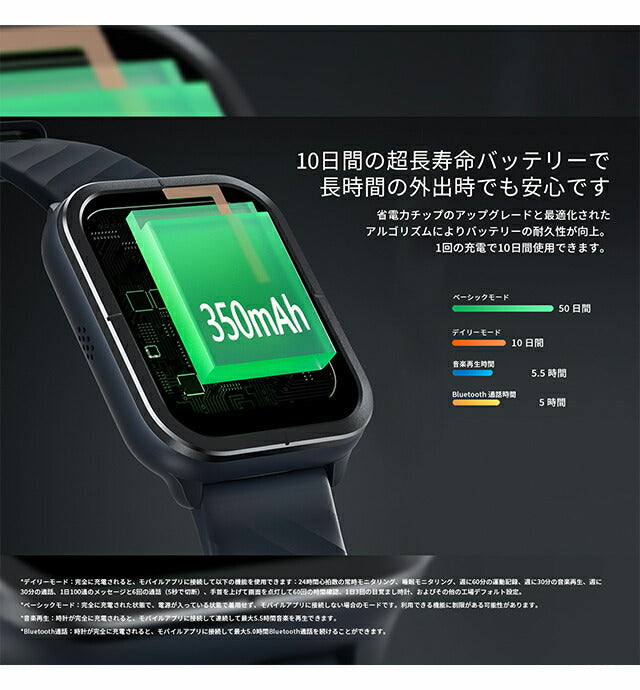 ミブロ Mibro C3 充電式クオーツ スマートウォッチ ブランド メンズ レディース Bluetooth mibro SP380006-C45 デジタル SP380006-C45