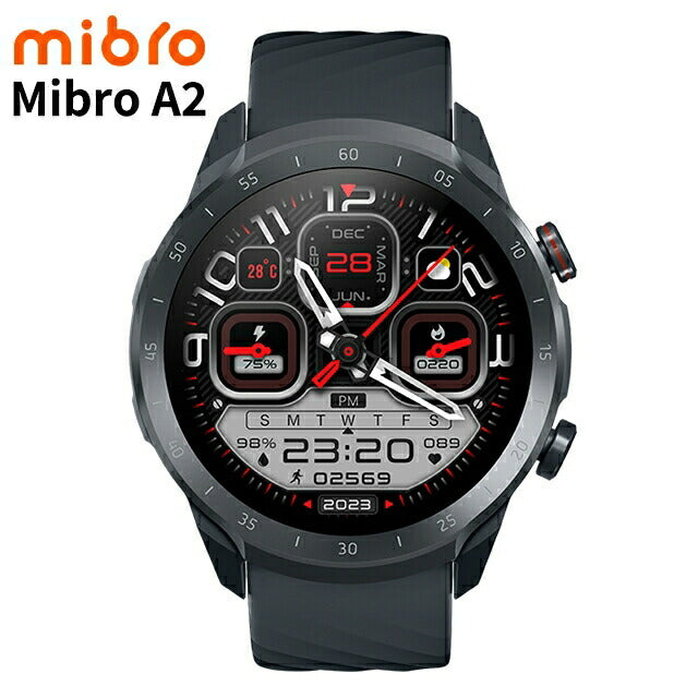 ミブロ Mibro A2 充電式クオーツ スマートウォッチ ブランド メンズ レディース Bluetooth mibro SP380007-C01 デジタル SP380007-C01