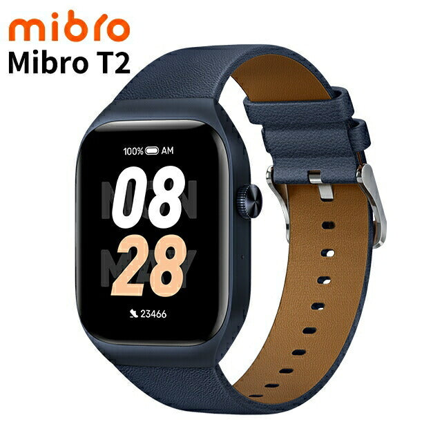 ミブロ Mibro T2 充電式クオーツ スマートウォッチ ブランド メンズ レディース Bluetooth mibro SP380008-C60 デジタル SP380008-C60