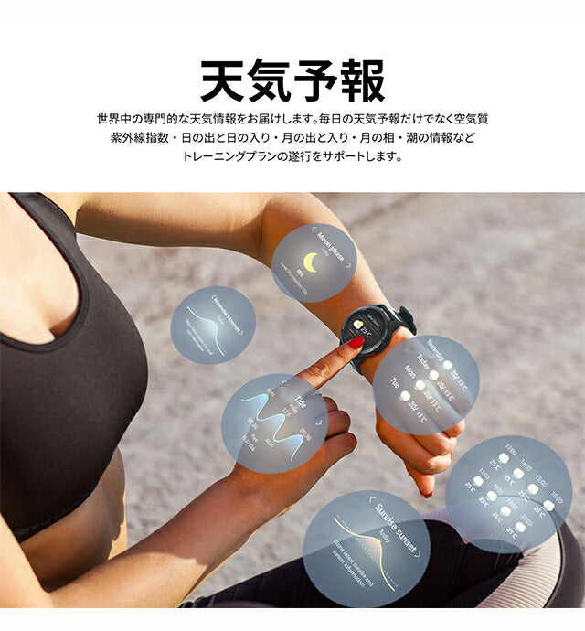 ミブロ GS Active 充電式クオーツ スマートウォッチ ブランド メンズ Bluetooth SP380010-C02 デジタル ホワイト 白 SP380010-C02