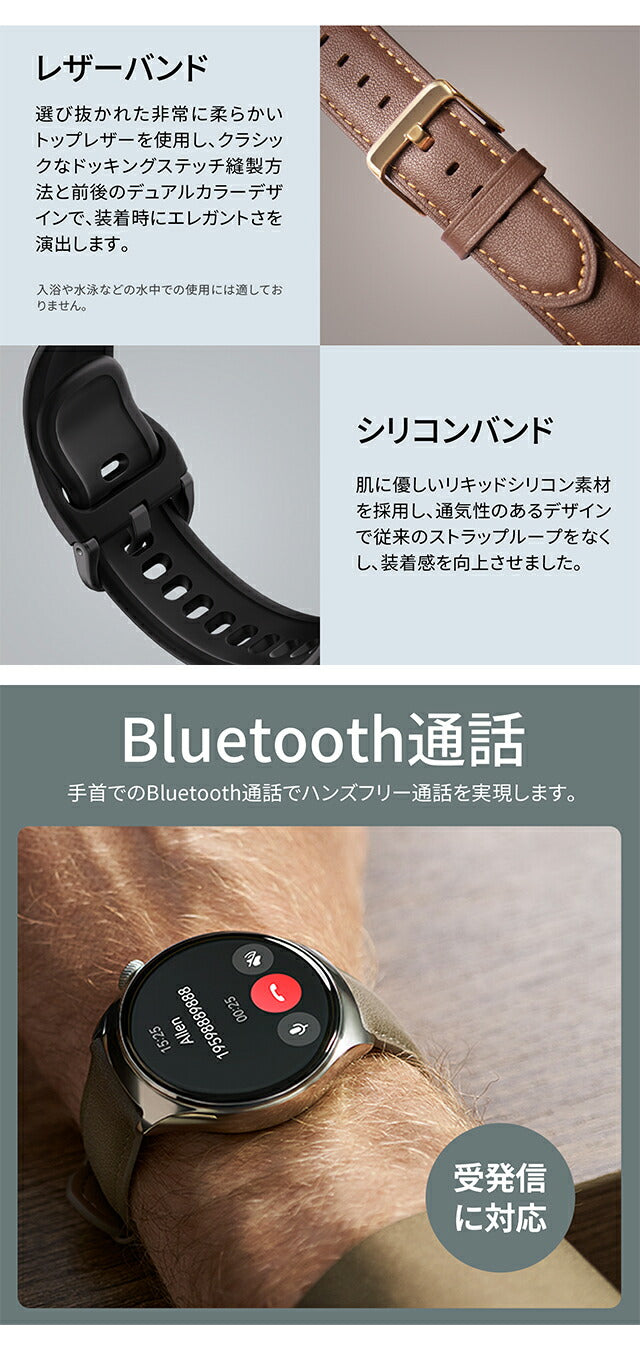 ミブロ ライト3 プロ 充電式クオーツ スマートウォッチ ブランド メンズ レディース Bluetooth mibro SP380011-C14 デジタル SP380011-C14