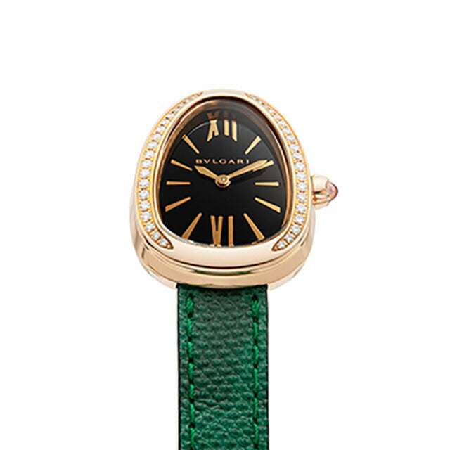 ブルガリ セルペンティ クオーツ 腕時計 ブランド レディース ダイヤモンド 替えベルト BVLGARI SPP32BGDL アナログ スイス製 SPP32BGDL