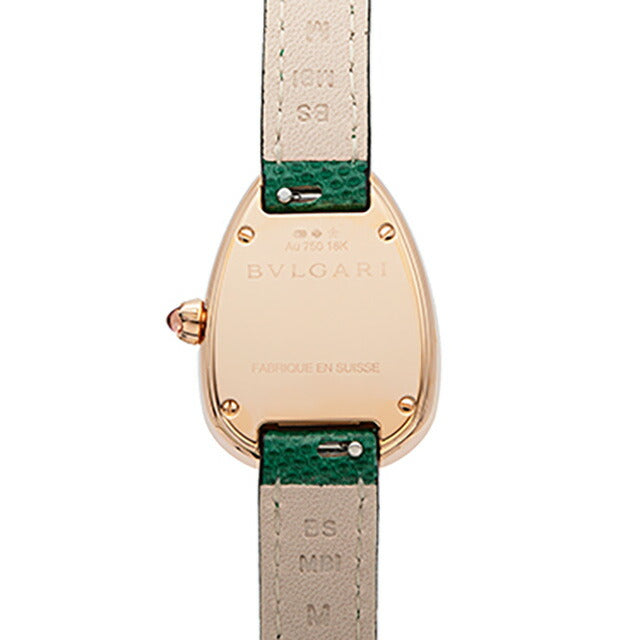 ブルガリ セルペンティ クオーツ 腕時計 ブランド レディース ダイヤモンド 替えベルト BVLGARI SPP32BGDL アナログ スイス製 SPP32BGDL