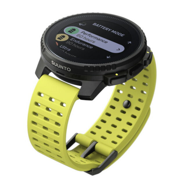 スント バーティカル ブラック ライム 充電式クオーツ スマートウォッチ メンズ レディース SUUNTO SS050864000 イエロー 記念品 プレゼント ギフト SS050864000
