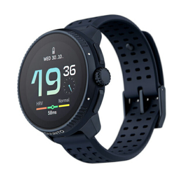 スント レース 充電式クオーツ スマートウォッチ ブランド メンズ レディース SUUNTO SS050930000 デジタル ネイビー SS050930000