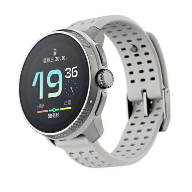 スント レース 充電式クオーツ スマートウォッチ ブランド メンズ レディース SUUNTO SS050931000 デジタル ベージュ SS050931000