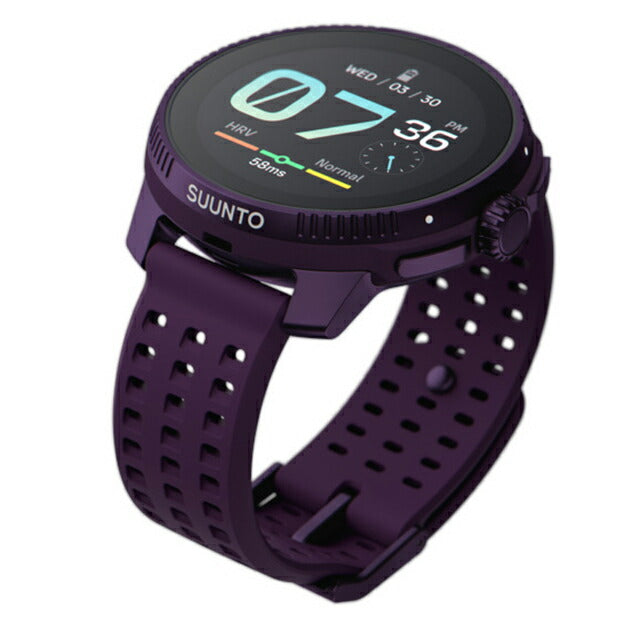 スント レース チタニウム 充電式クオーツ スマートウォッチ ブランド メンズ レディース チタン SUUNTO SS050933000 デジタル パープル SS050933000