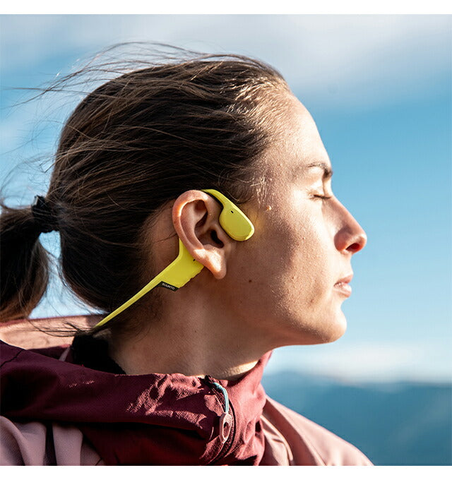 スント Suunto Sonic Lime 充電式クォーツ ヘッドホン ブランド メンズ レディース スントアクセサリー イヤホン チタン Bluetooth SUUNTO SS050947000 イエロー SS050947000