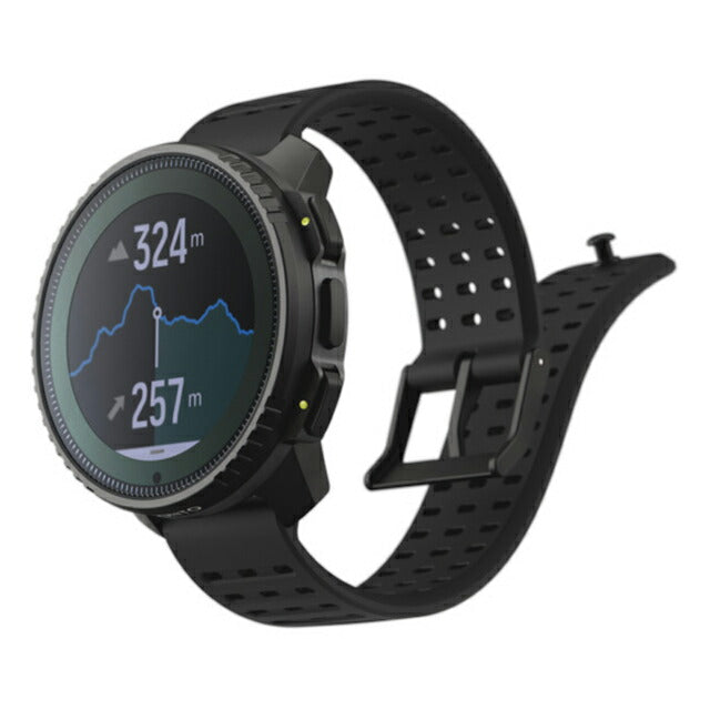 スント バーティカル ソーラー スマートウォッチ ブランド メンズ レディース Bluetooth SUUNTO SS050978000 デジタル ブラック 黒 SS050978000
