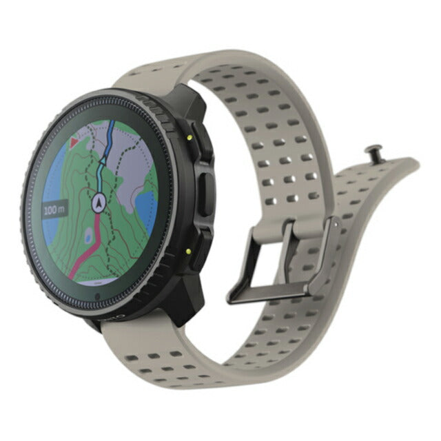 スント バーティカル ソーラー スマートウォッチ ブランド メンズ レディース Bluetooth SUUNTO SS050986000 デジタル ベージュ SS050986000