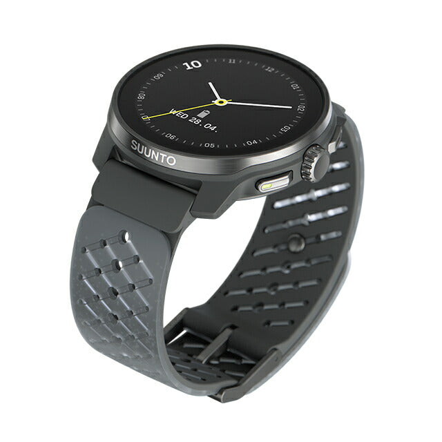 スント レース エス チタニウム グラファイト 充電式クオーツ スマートウォッチ ブランド メンズ レディース SUUNTO SS051104000 デジタル グレー SS051104000