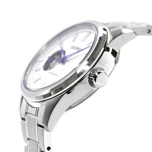 セイコー メカニカル オープンハート 日本製 自動巻き メンズ レディース 腕時計 SSDE009 SEIKO セイコーセレクション ホワイト SSDE009