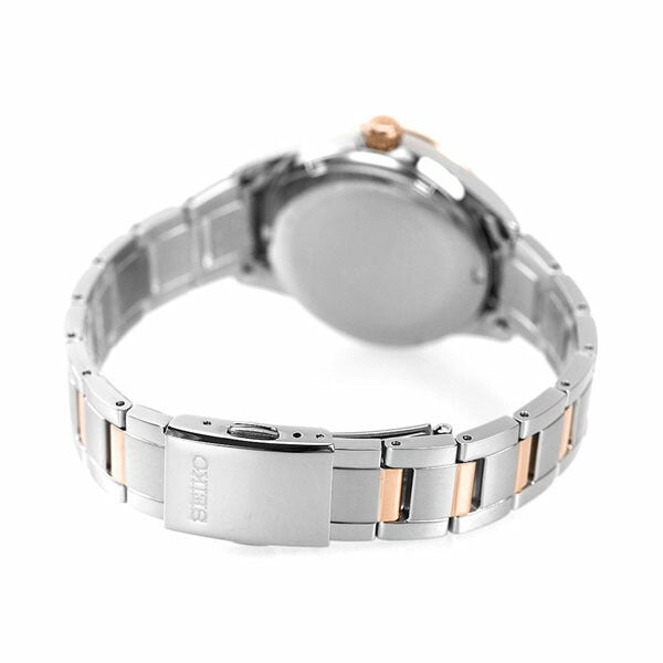 セイコー メカニカル オープンハート 日本製 自動巻き レディース 腕時計 ブランド SSDE010 SEIKO セイコーセレクション シルバー ピンクゴールド SSDE010