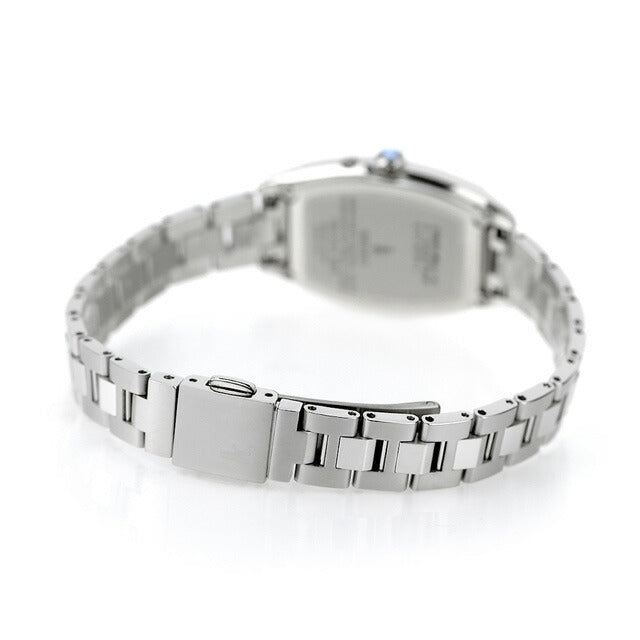セイコー ルキア ソーラー電波 腕時計 ブランド レディース チタン SEIKO SSQW071 アナログ ホワイトシェル 白 日本製 SSQW071