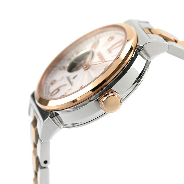 セイコー ルキア メカニカルモデル 自動巻き 腕時計 ブランド レディース オープンハート SEIKO LUKIA SSVM060 アナログ ホワイトシェル シルバー SSVM060