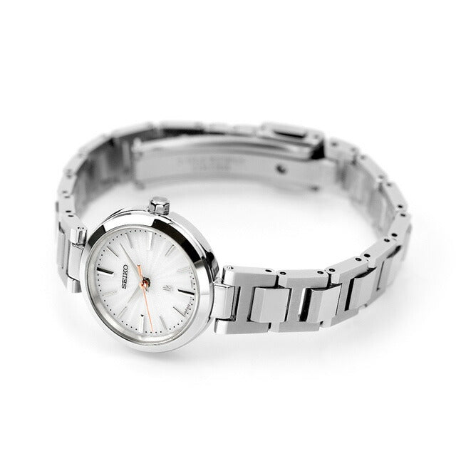 セイコー ルキア 腕時計 ブランド アイコレクション レディース ミニソーラー ソーラー SEIKO SSVR139 シルバー 日本製 SSVR139